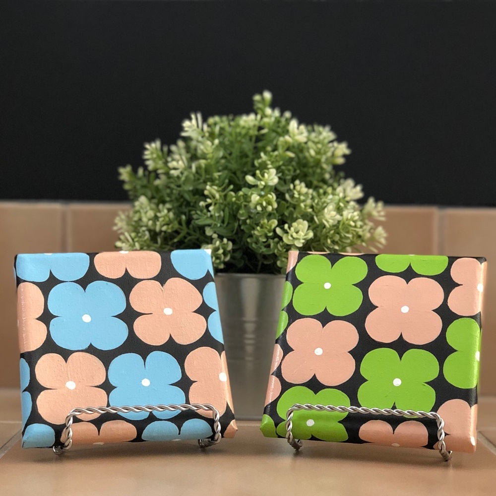 Wall Painting Mini Canvas Art